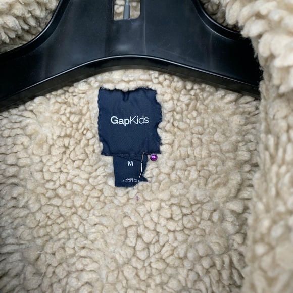 GAP DENIM & SHERPA JACKET - Picture 7 of 11